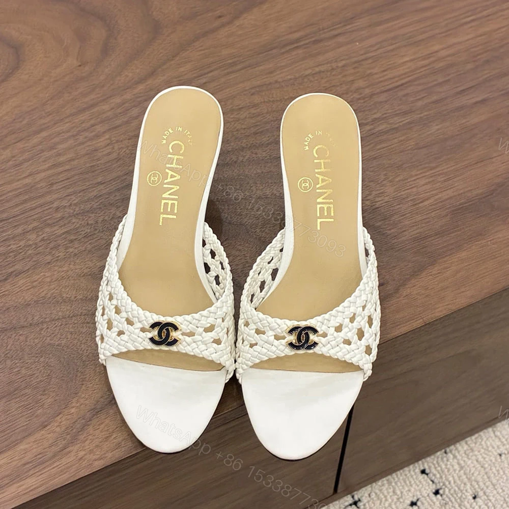 View 3 of CHANEL Braided Mules 271959
