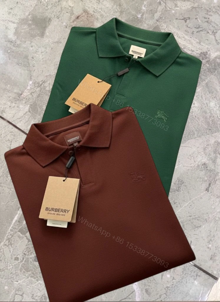 View 2 of FIRST COPY BURBERRY FULL SLEEVES POLO TEES