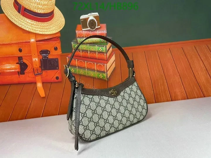 View 3 of Gucci Ophidia GG Small Beige Knockoff Handbag GMR321