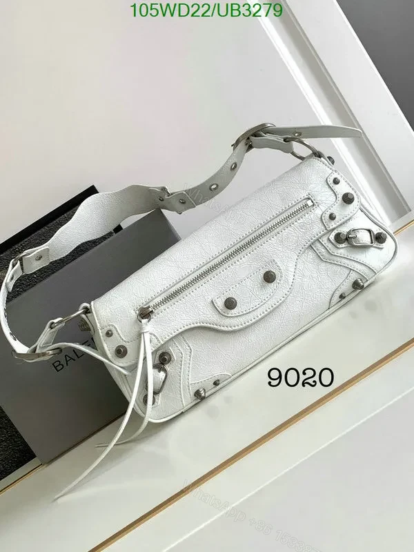 Le Cagole XS Sling Bag White Dupe Balenciaga 2P1J37 — view 1