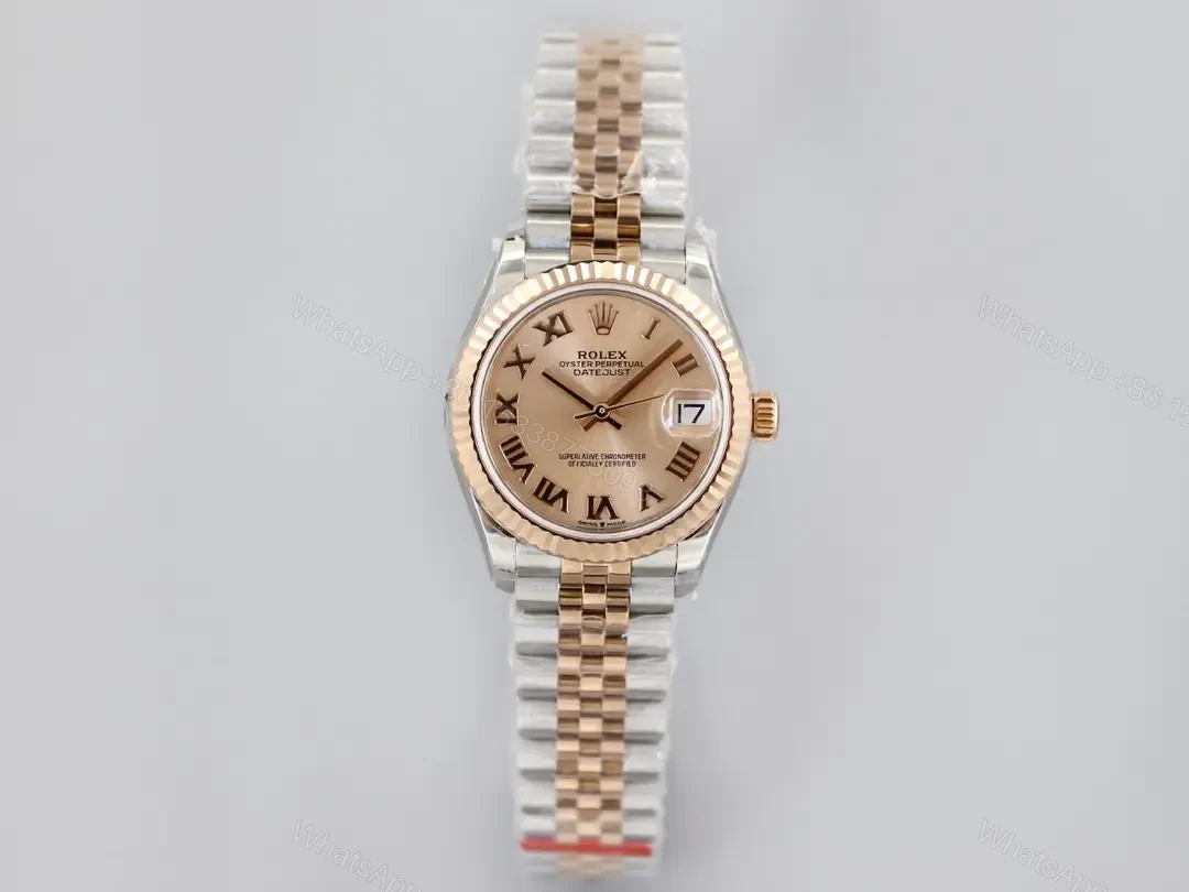 Rolex Datejust 31 Rose Roman Watch Jubilee Ultimate 31MM 278381RBR-0002 — view 1