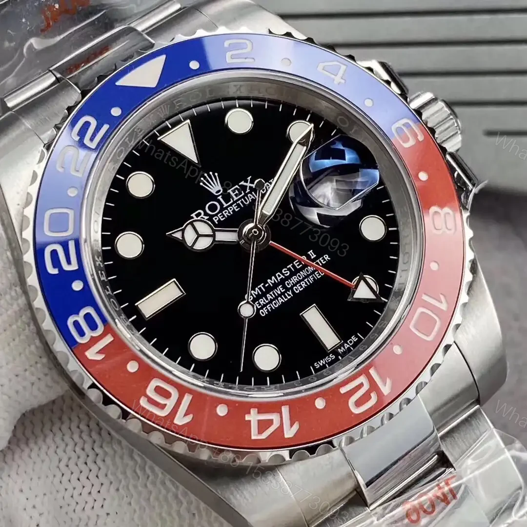 View 5 of Superclone Rolex GMT-Master II 126710BLRO “Pepsi” Oyster