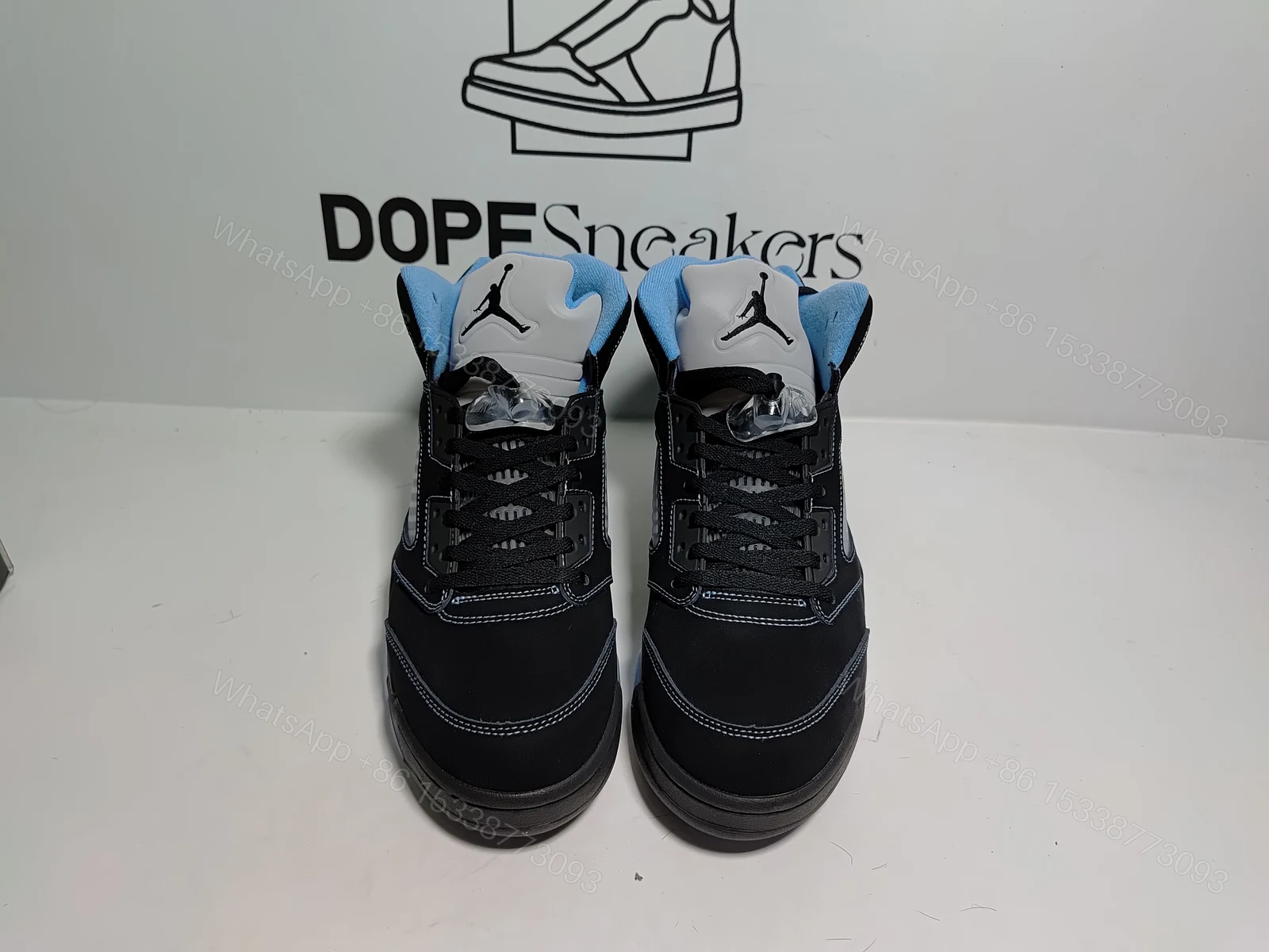 View 6 of Air Jordan 5 Retro 'Black University Blue' 2026 DD0587-008