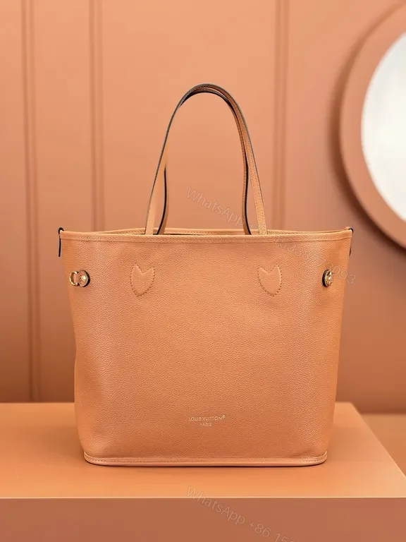 View 4 of Structured Chic Leather Tote: Signature Detailing