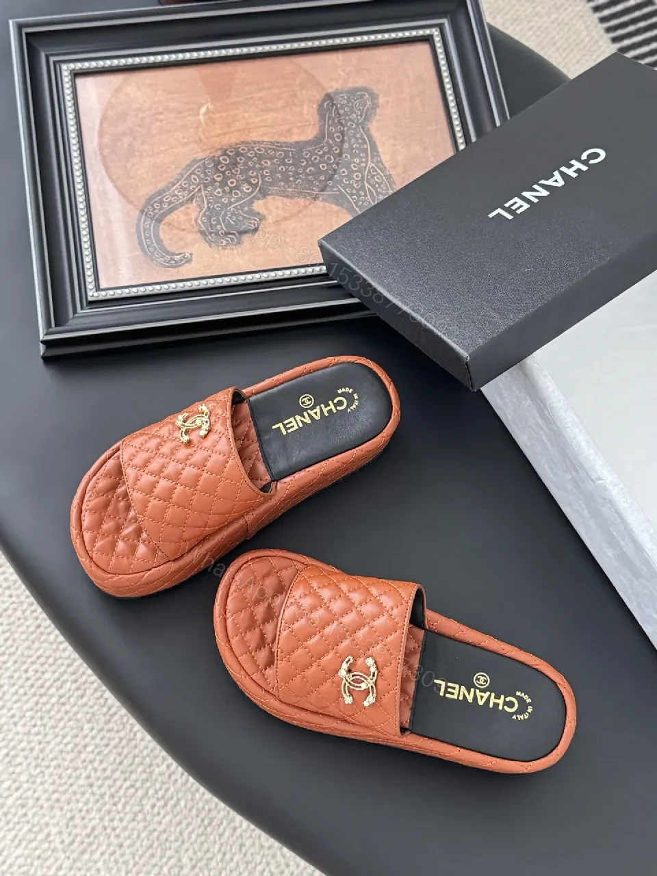 View 8 of Quilted Leather Mule: Luxe Comfort, All-Day Wear