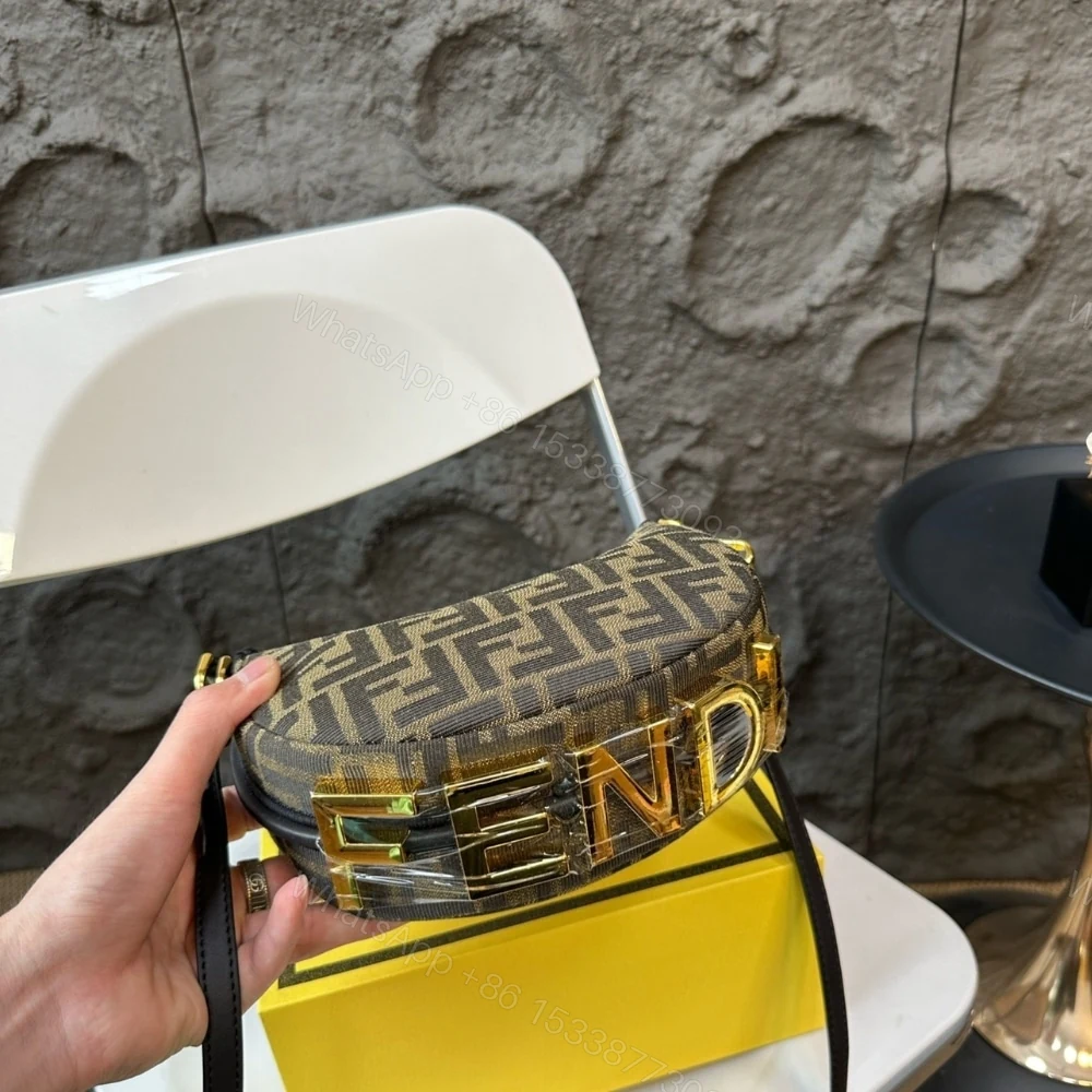View 4 of FENDI FENDIGRAPHY MINI BAG BROWN FF 20CM 8BS081ALP3F1MAT