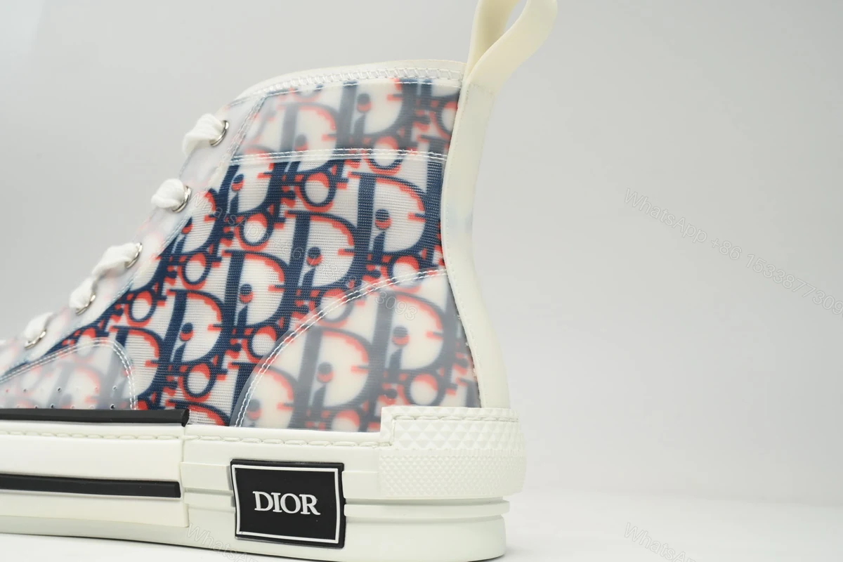 View 6 of Dior B23 HT Oblique Transparency High Blue Red