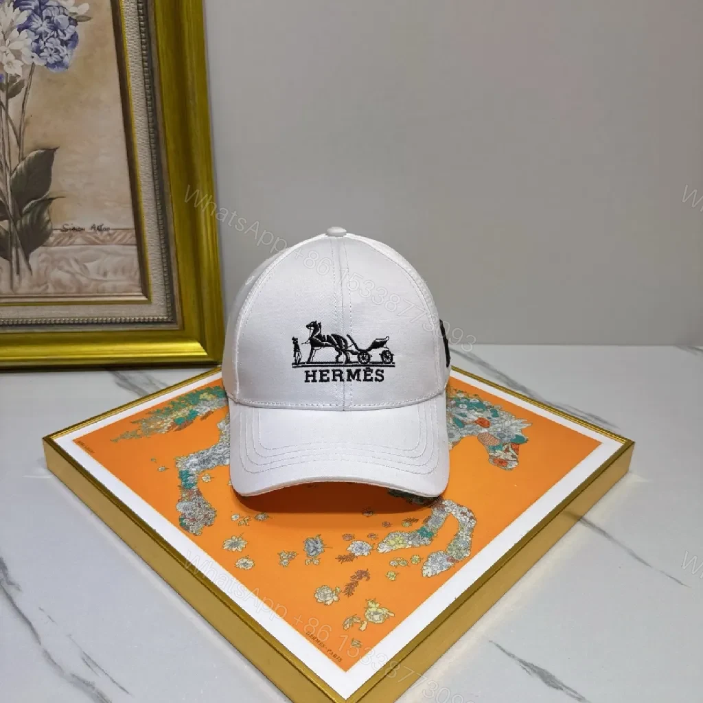 White Cotton Cap, Clean Luxury, Six-Panel, Subtle Logo, Cap — view 1