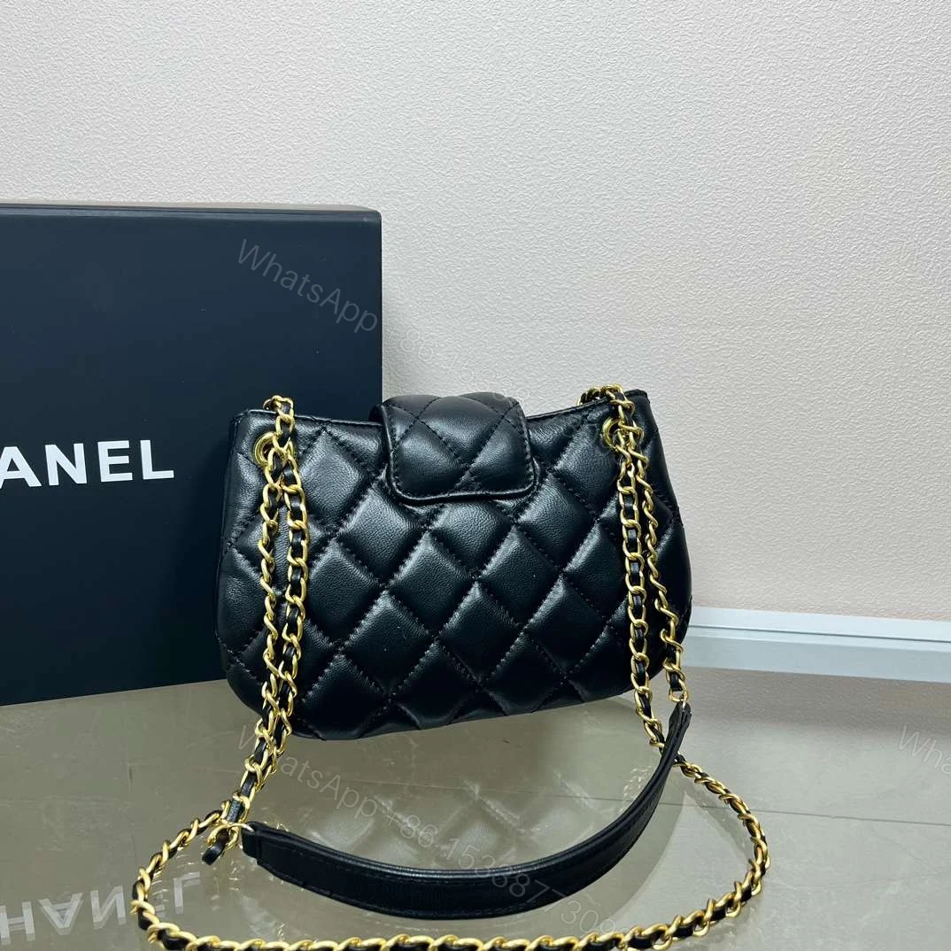 View 3 of Chanel 24C Big Logo Hobo Bag