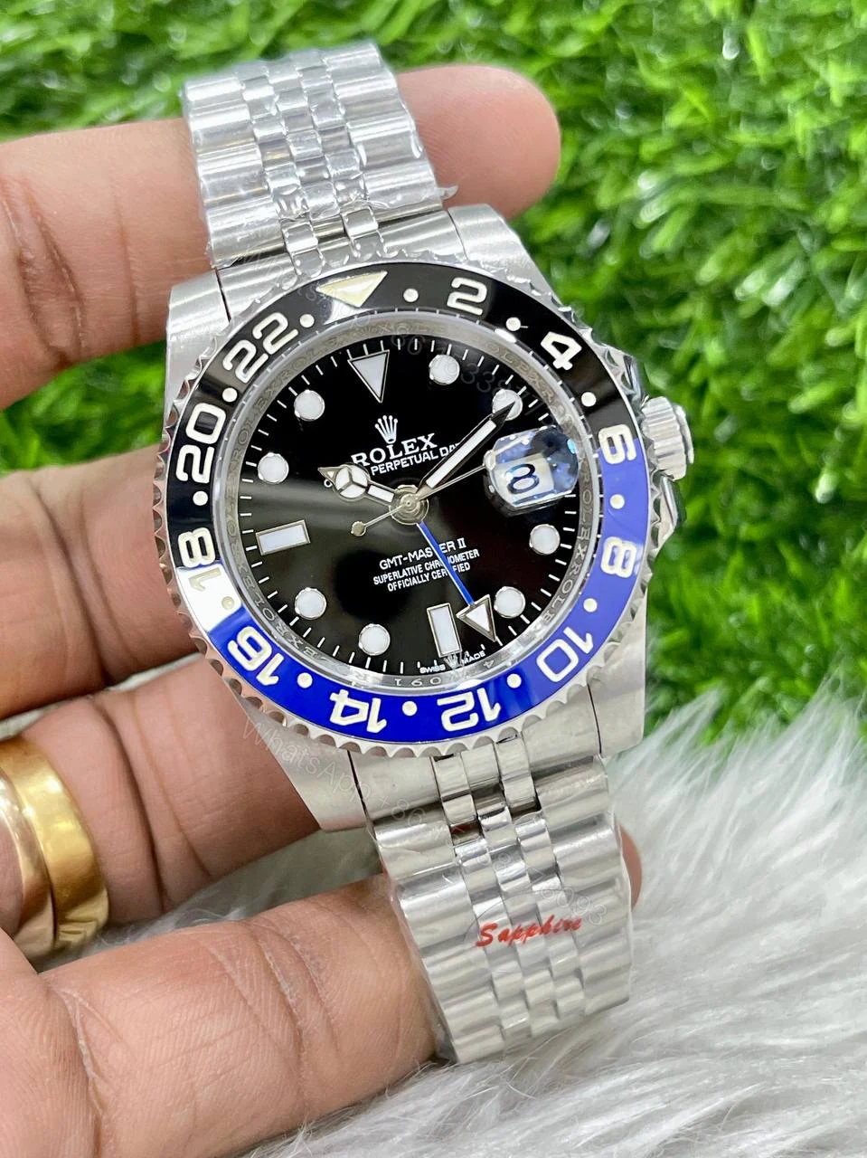 View 2 of Rolex Gmt Master 2 Batman Automatic 40mm