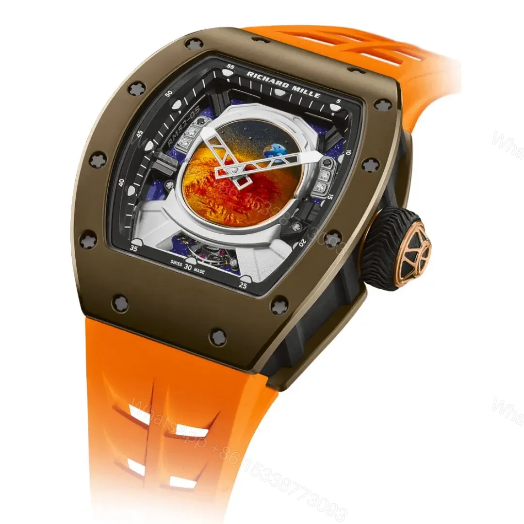 Richard Mille Swiss Clone – RM 52-05 Pharrell Williams Orange — view 1