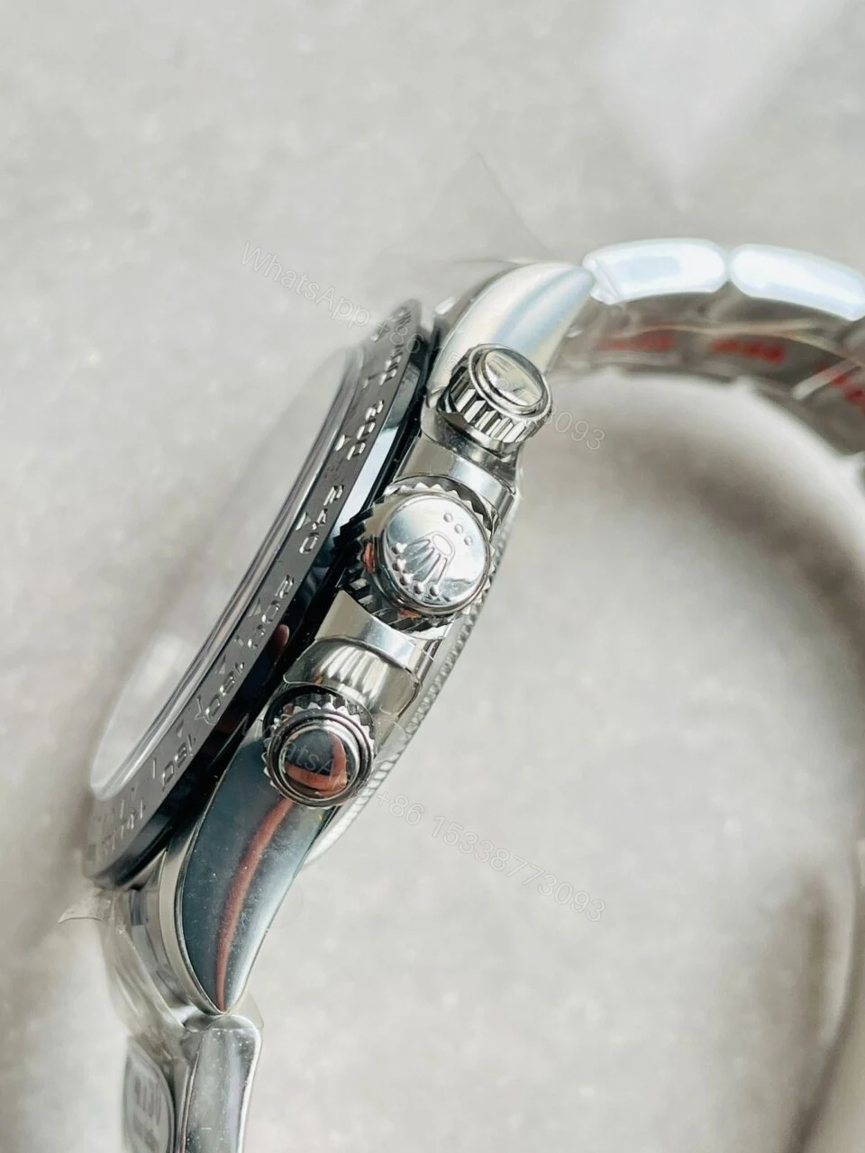 View 9 of CLEAN FACTORY 1:1 Rolex Daytona 116500 PANDA Best Edition CF 904L SS Case and White Dial