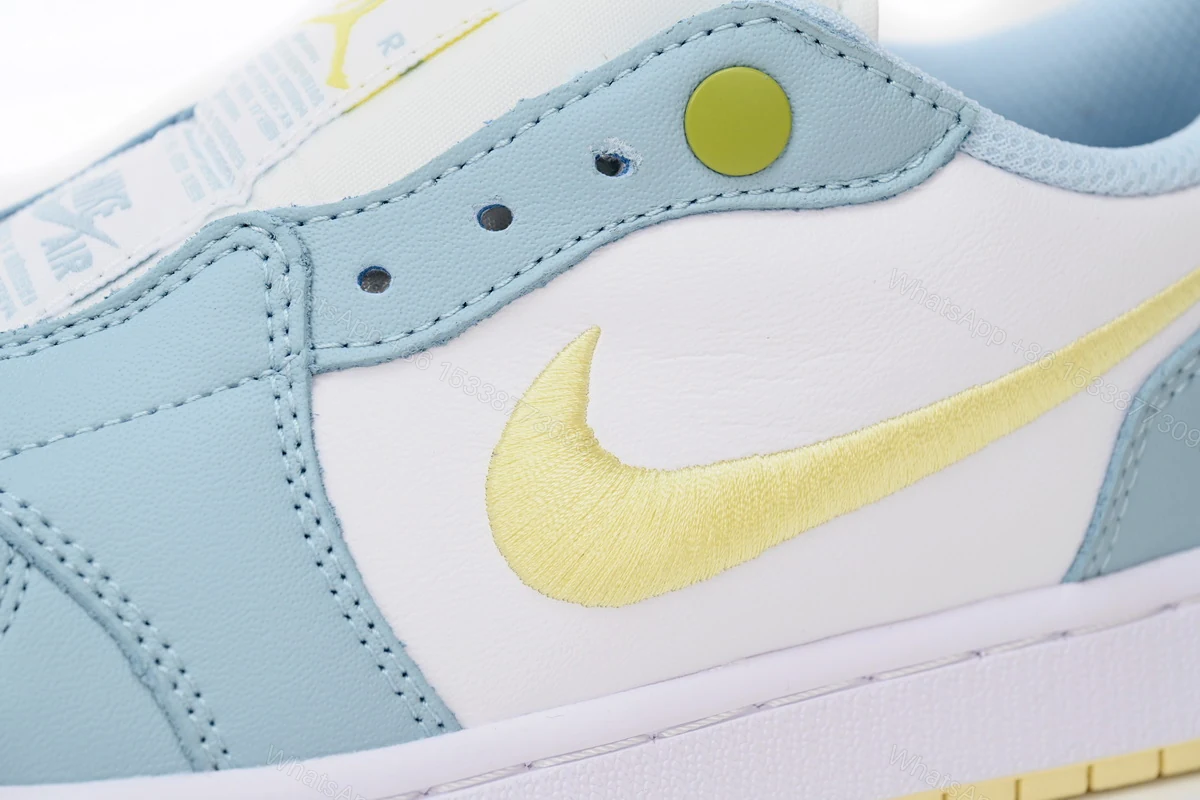 View 6 of Air Jordan 1 Low Light Green AV3918-368