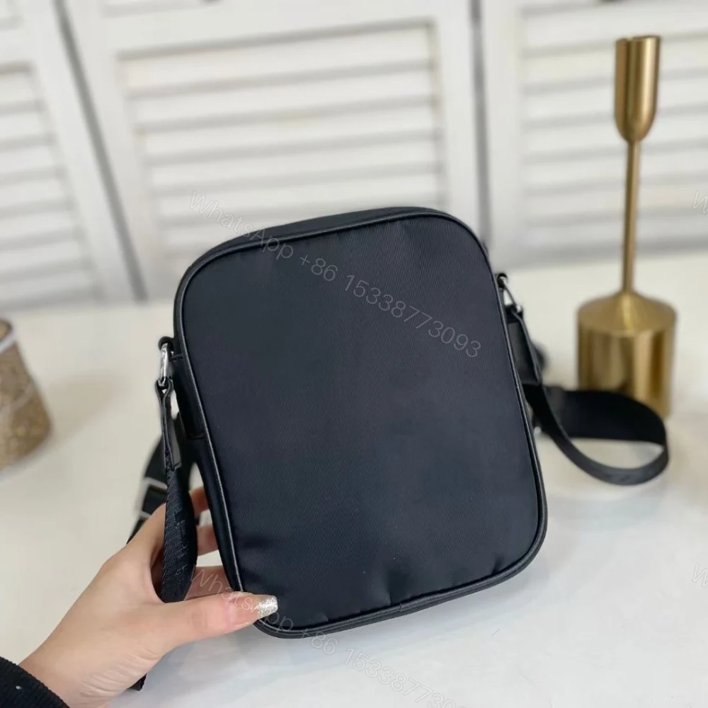 View 4 of Prada Re Nylon And Saffiano Shoulder Bag Black 20Cm