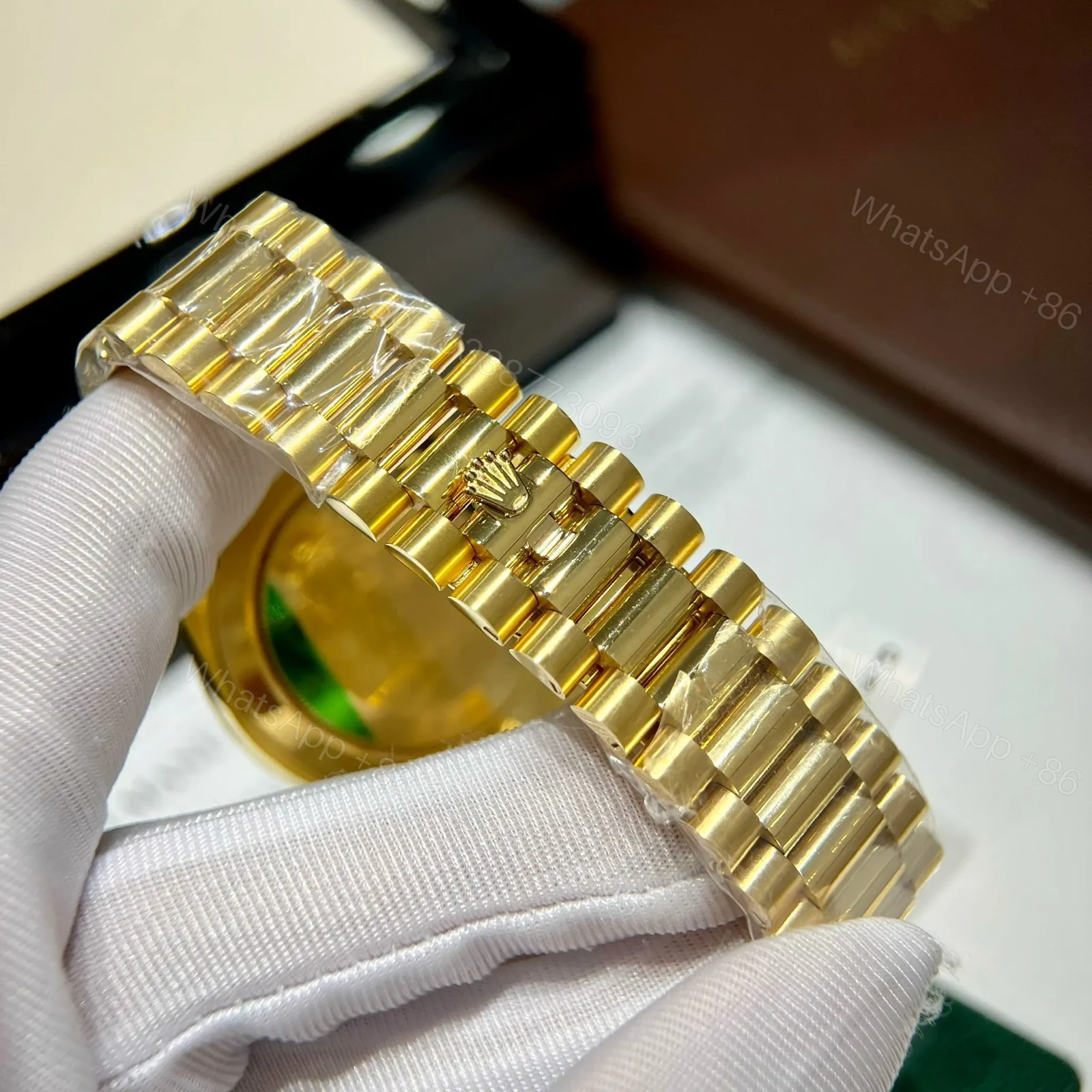 View 4 of Superclone Rolex Day-Date Green Dial 228348RBR-0040 40 mm