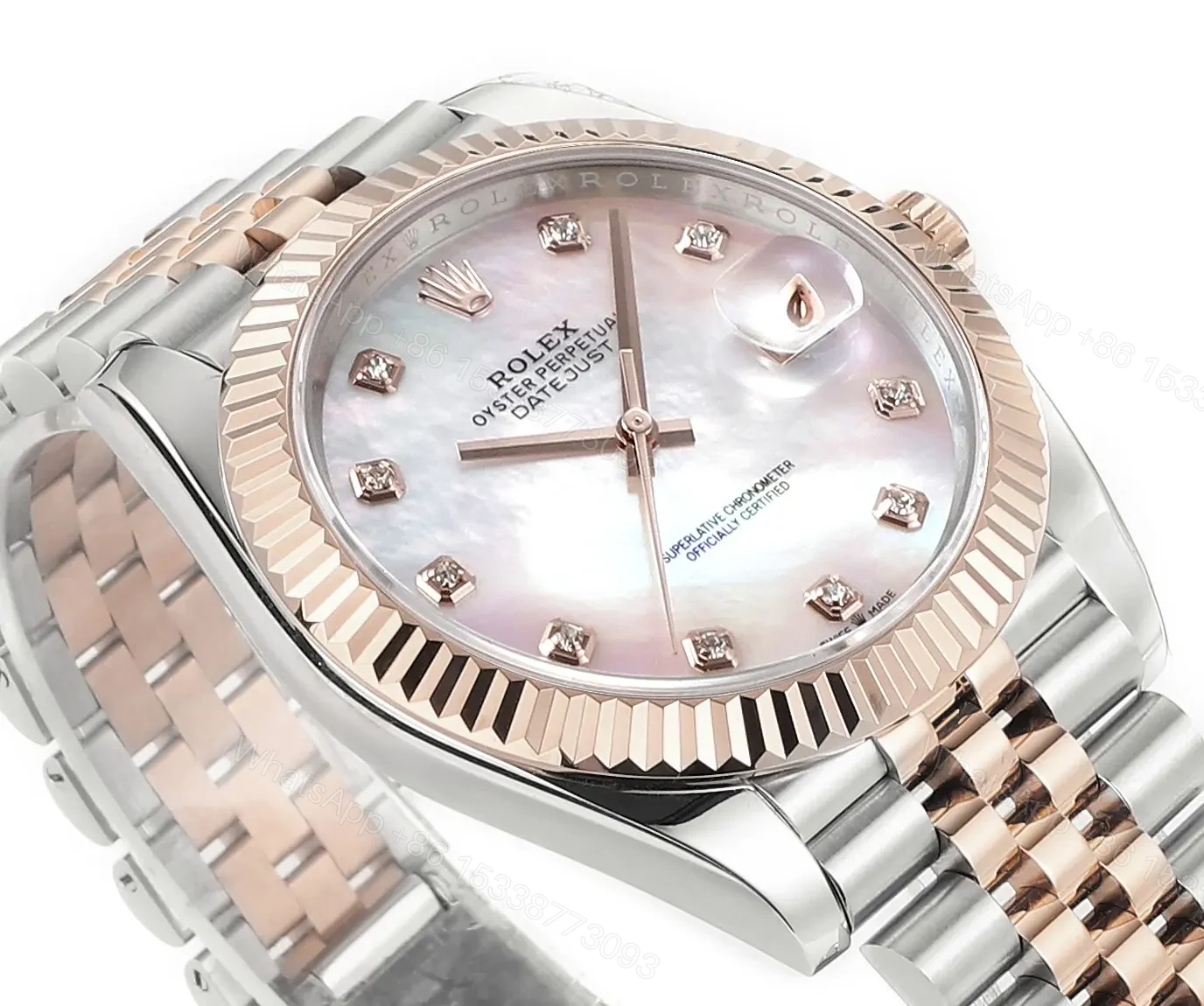 View 5 of BT Factory Clean Factory DDF Classic Rose Gold Datejust Watch