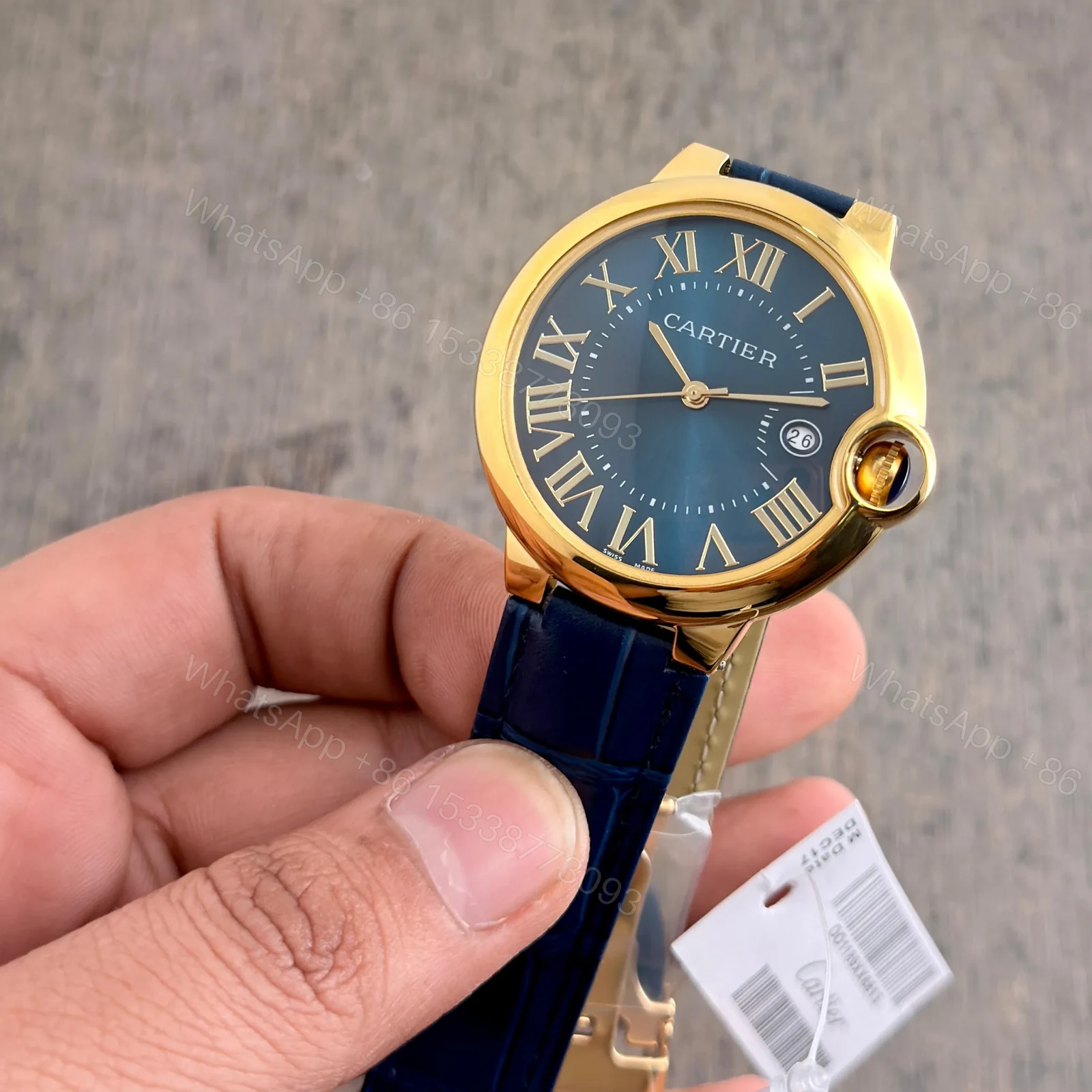View 2 of Cartier Ballon Bleu Blue Dial Luxury Edition