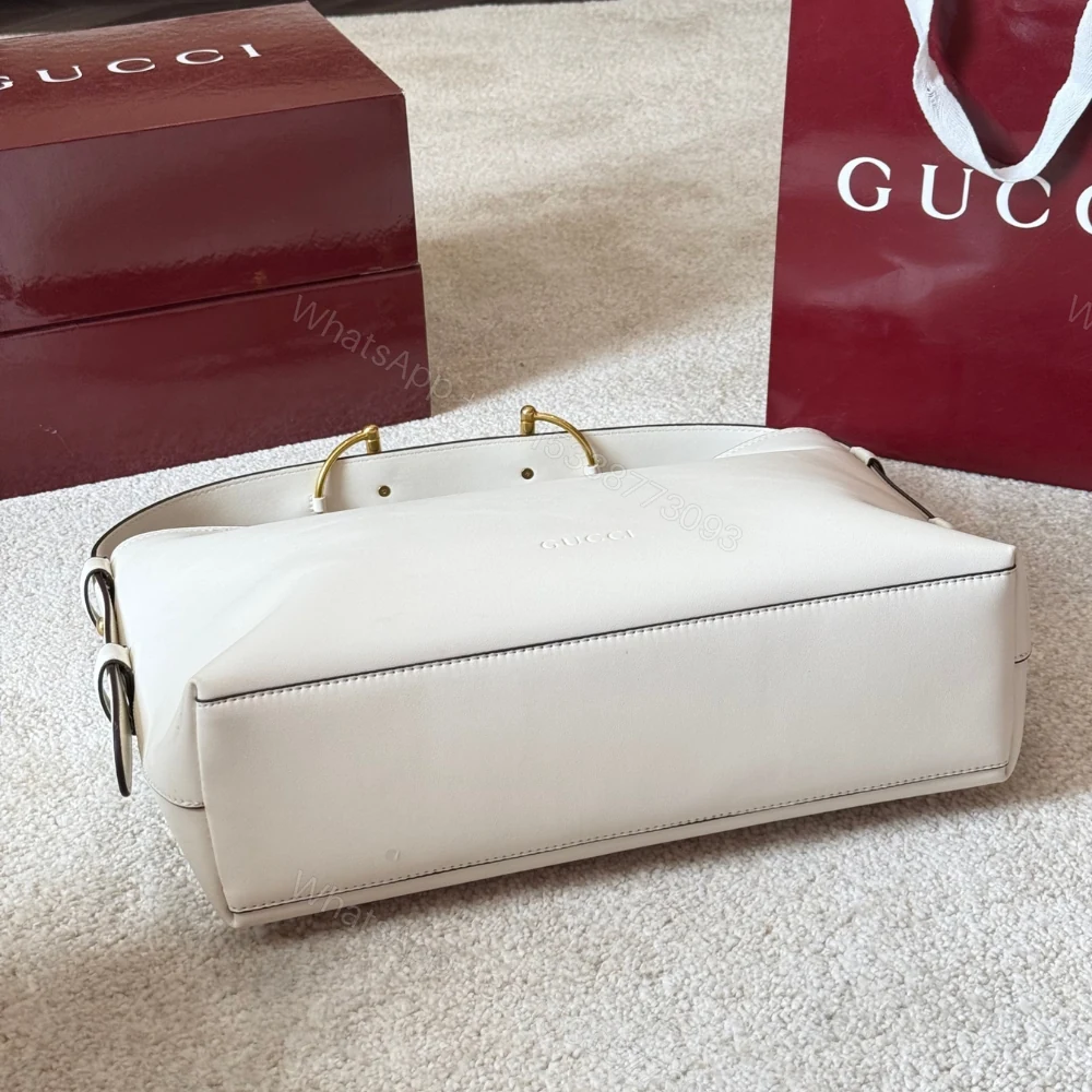View 4 of Gucci Beatrix Medium Tote Bag White 35Cm