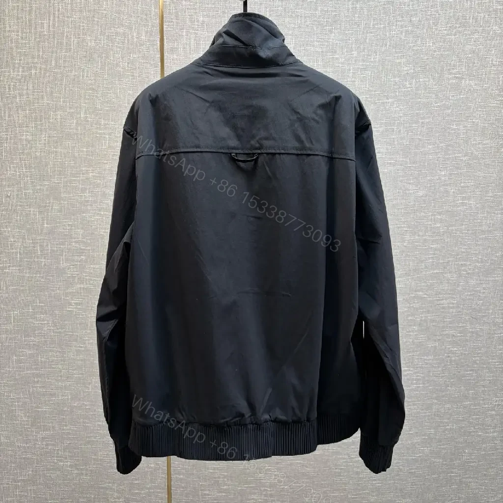 View 10 of Premium Lightweight Biker Jacket with Subtle Dior-Inspired Accents