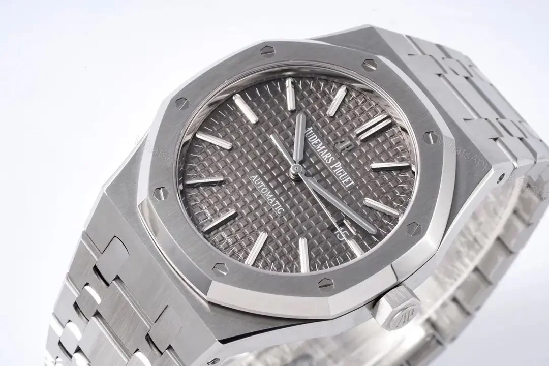 View 3 of 8F Factory Audemars Piguet Royal Oak 15400V2 – ZF Edition – Stainless Steel with Grey Dial