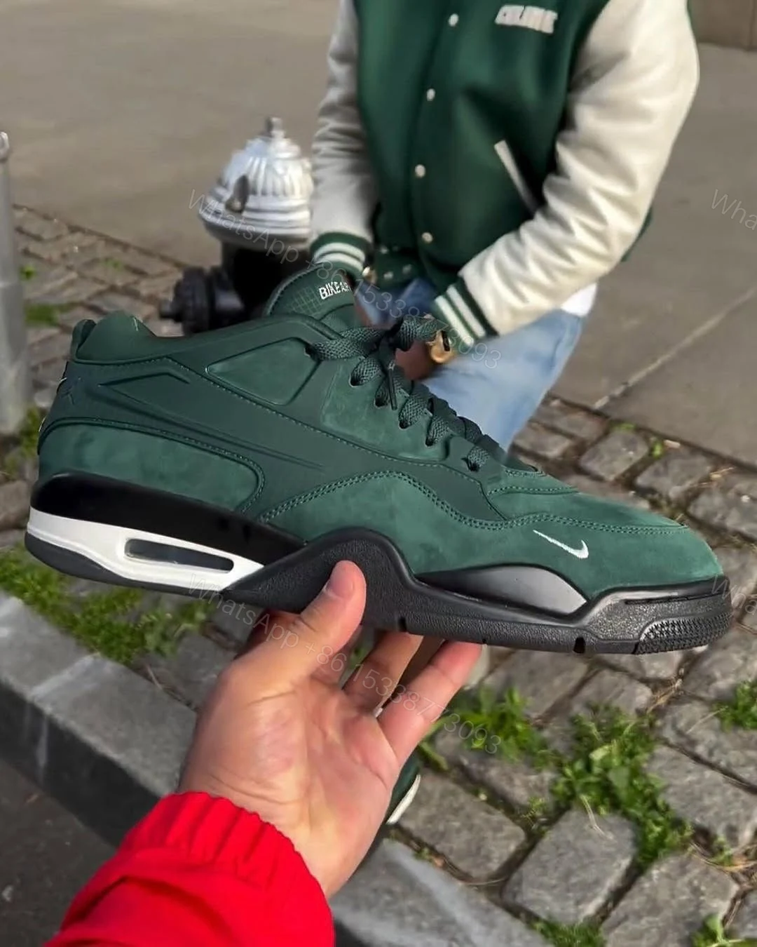 View 5 of FIRST COPY AIR JORDANS 4 RM NIGEL PRO GREEN
