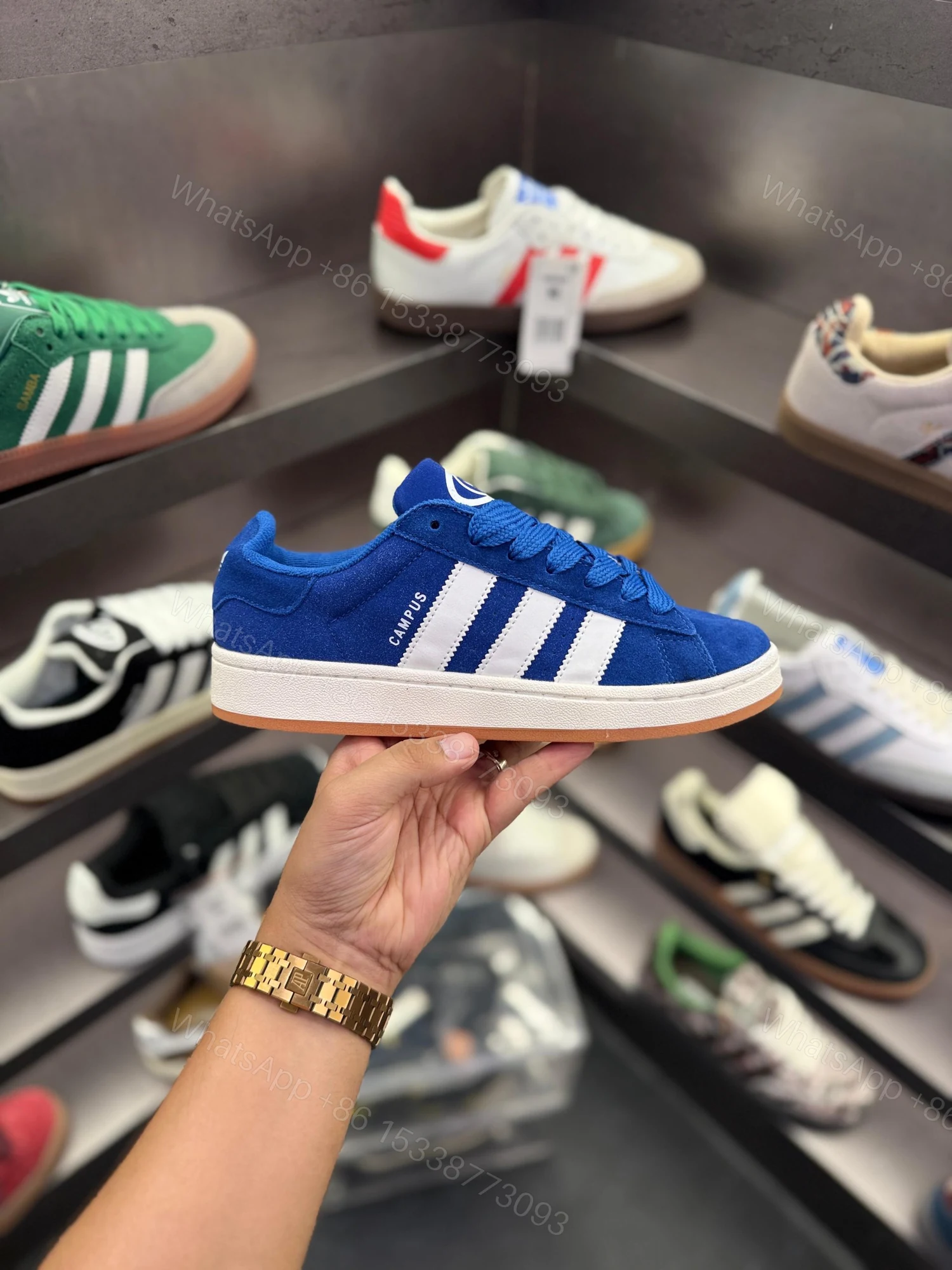 View 2 of FIRST COPY ADIDAS ORIGINALS CAMPUS ROYAL BLUE