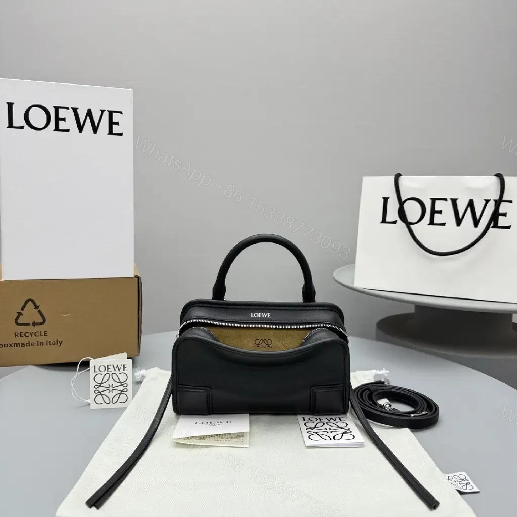View 10 of Structured Black Leather Mini Bag | Compact, Versatile Carryall