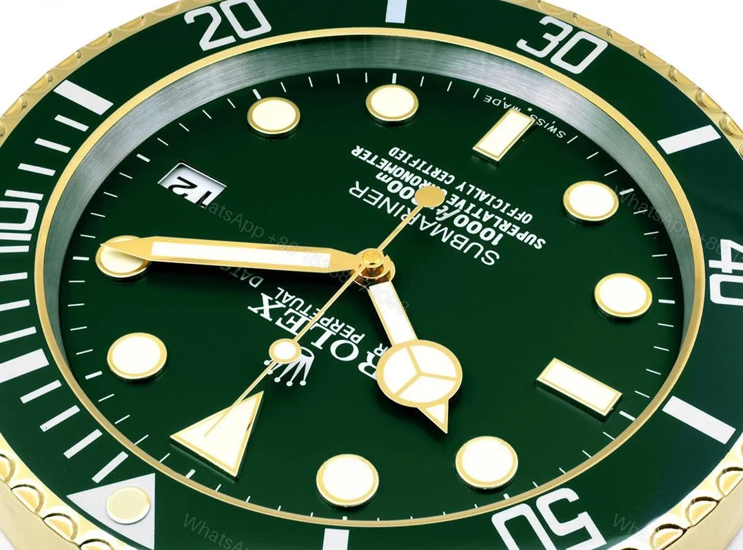 View 3 of ROLEX WALL CLOCK – SUBMARINER GREEN GOLD