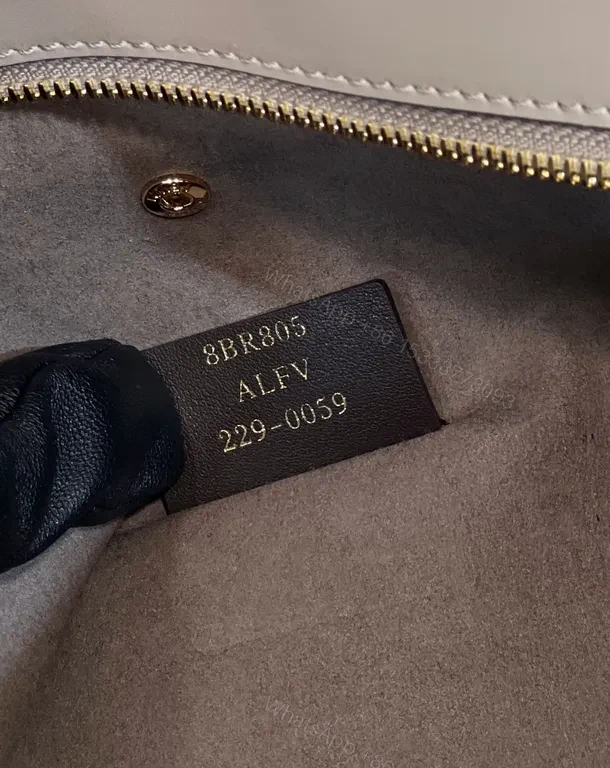 View 5 of Fendi Signature Monogram Leather Handbag - Gold Hardware Carryall