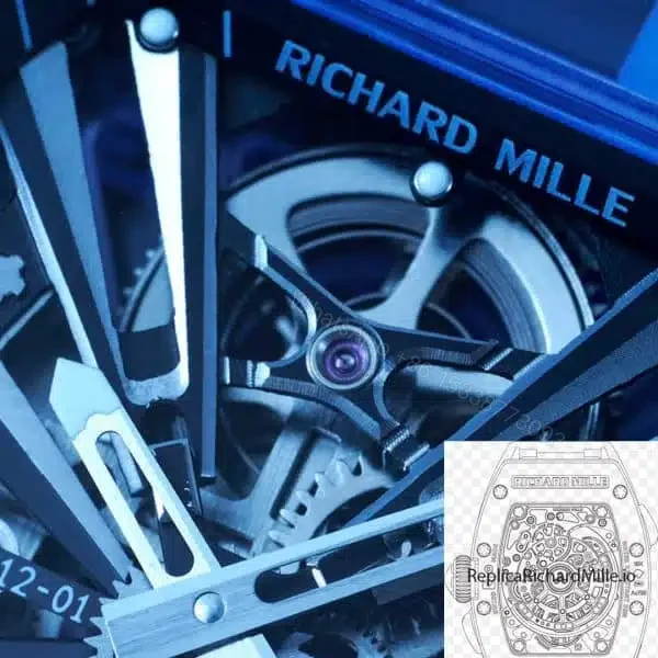 View 7 of Replica RM12-01 Tourbillon Sapphire Clear Version