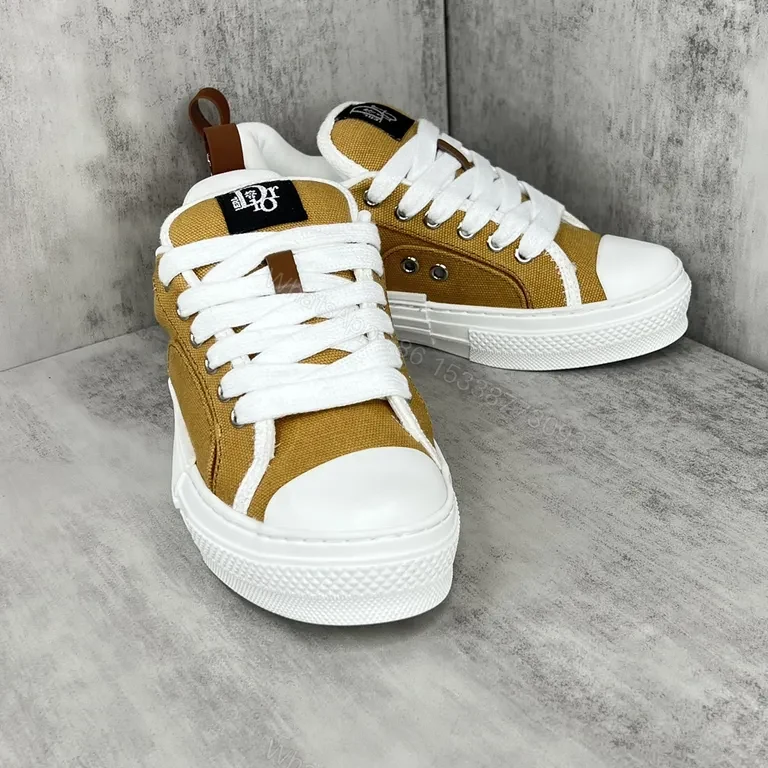 View 7 of Chic Gradient-Contrast Dior-Detail Low-Top Sneakers