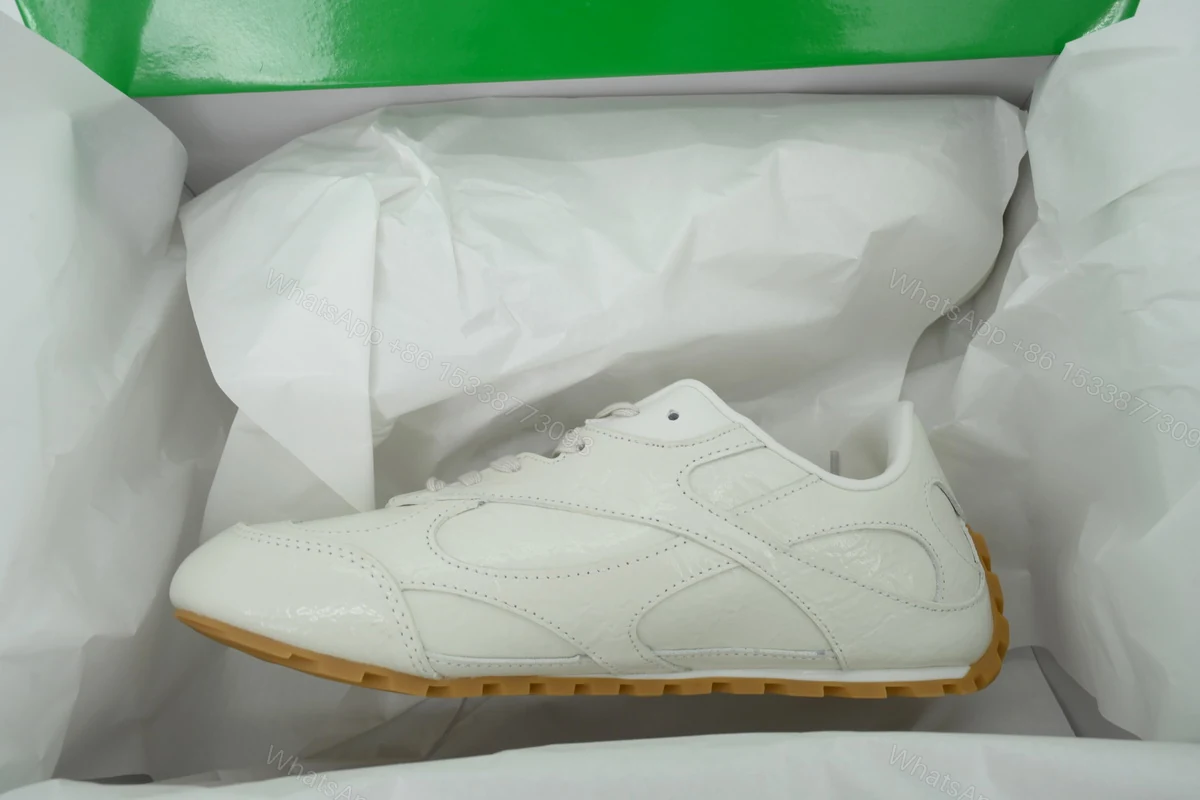 View 6 of Bottega Veneta Orbit Sneaker 'White' 867926 V65C0 9013