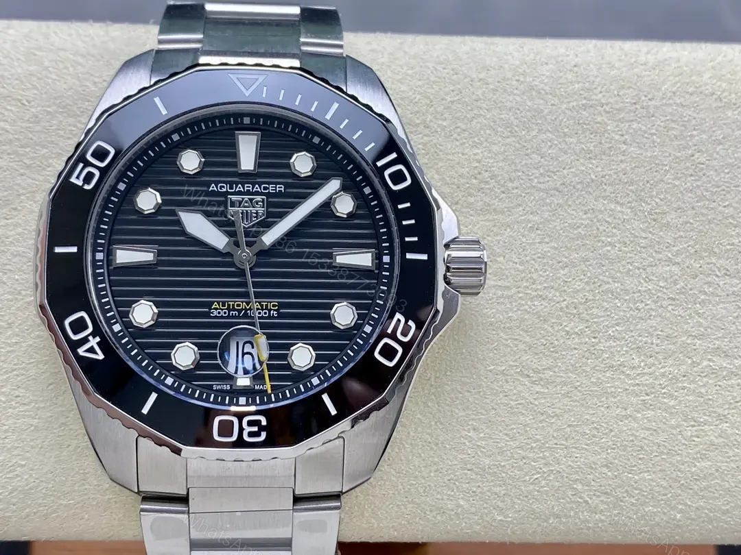 TAG Heuer Aquaracer Professional 300 43 Stainless Steel / Black Dial WBP201A.BA0632 — view 1