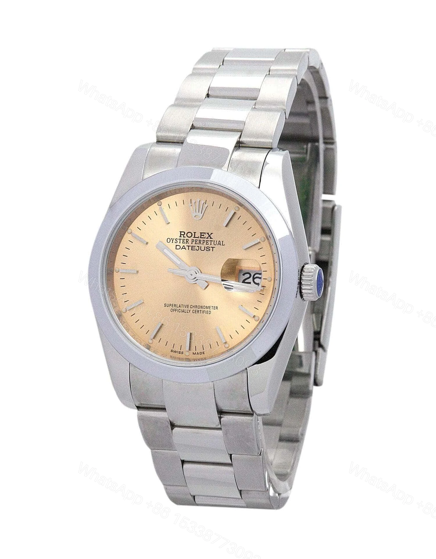 View 2 of ROLEX DATEJUST 16013 36MM CHAMPAGNE DIAL