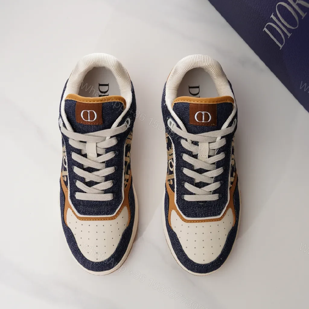 View 2 of Denim Luxe Trainer: Modern Craft, Elevated Everyday Comfort
