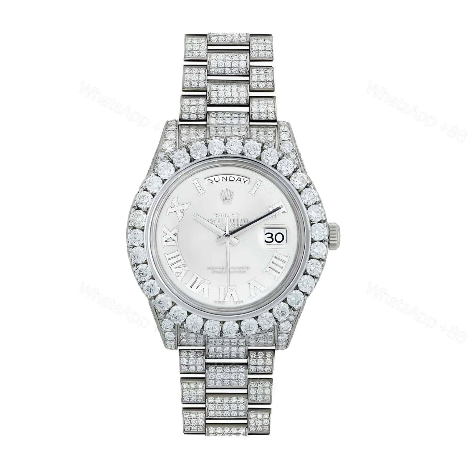 Rolex Day-Date II Diamond Replica — view 1