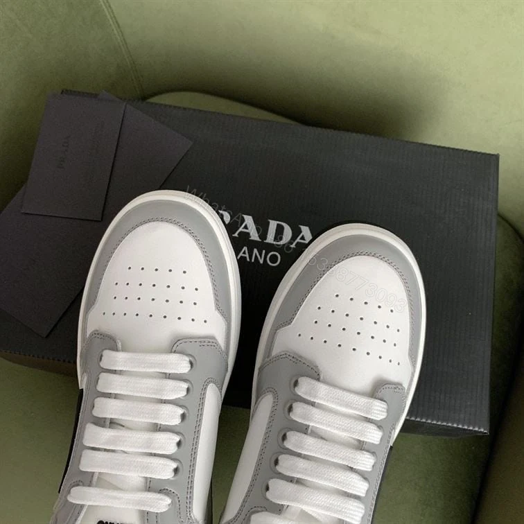 View 5 of PRADA DISTRICT SNEAKER WHITE GRAY – PRD090