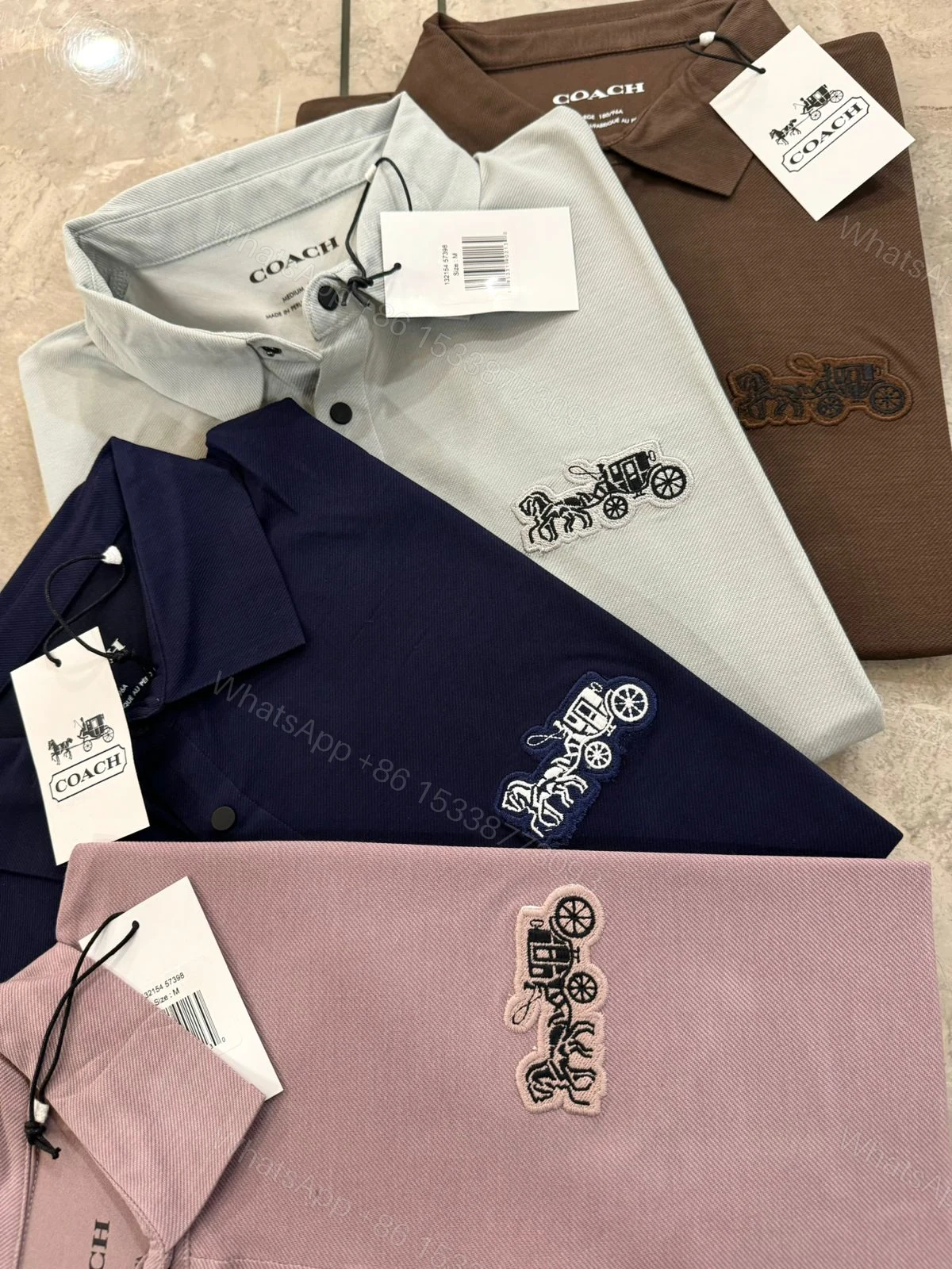 View 5 of First Copy Coach Imported Quality Polo T-Shirt for Men