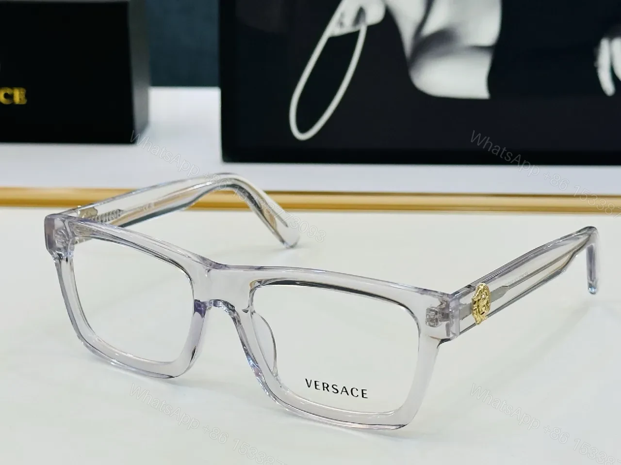 View 7 of Black Acetate Eyewear - Bold Everyday Chic, Luxe Ready
