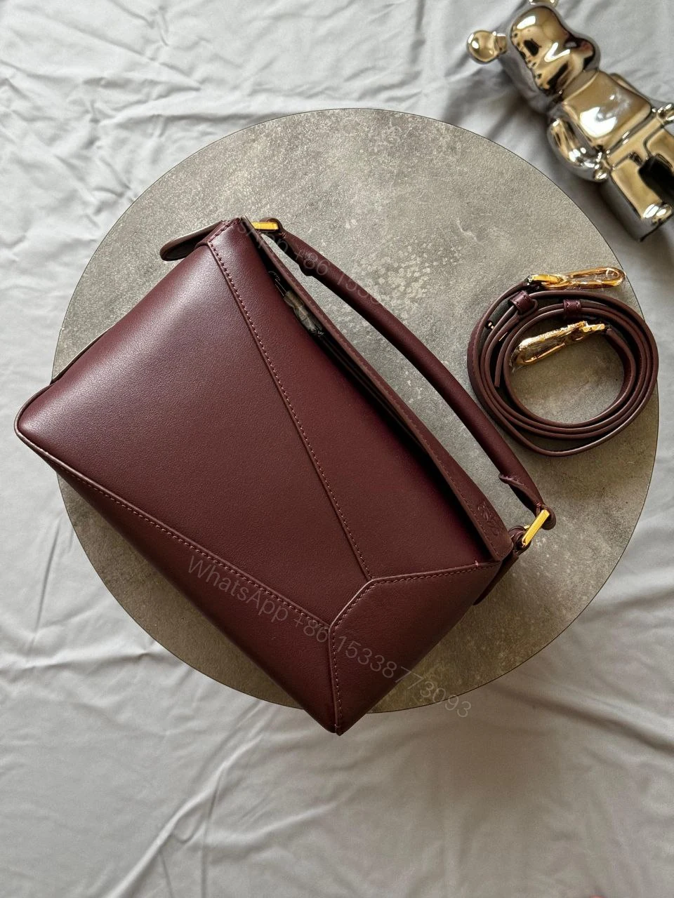 LOEWE small Puzzle leather bag — view 1