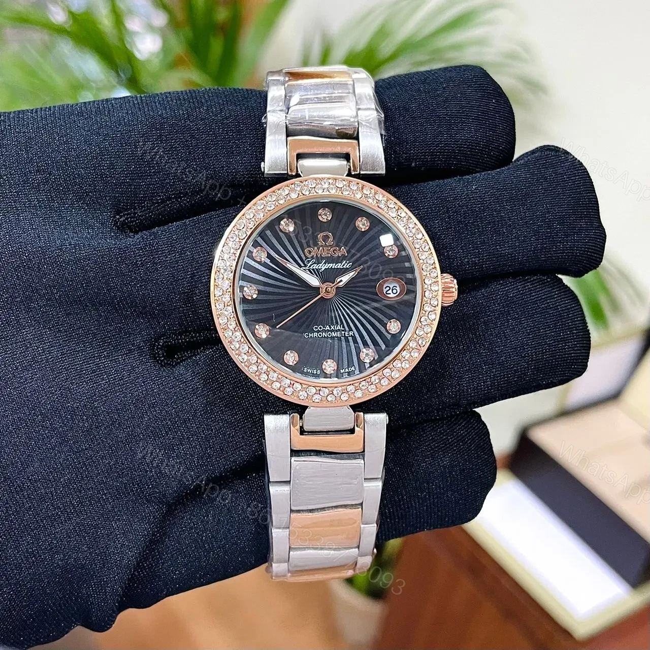 View 5 of OMEGA LADYMATIC- 5 colors