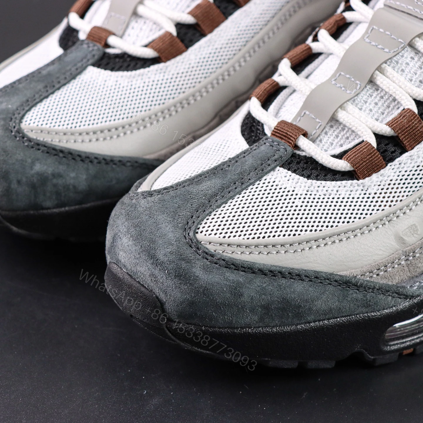 View 5 of Nike Air Max 95 Black Grey