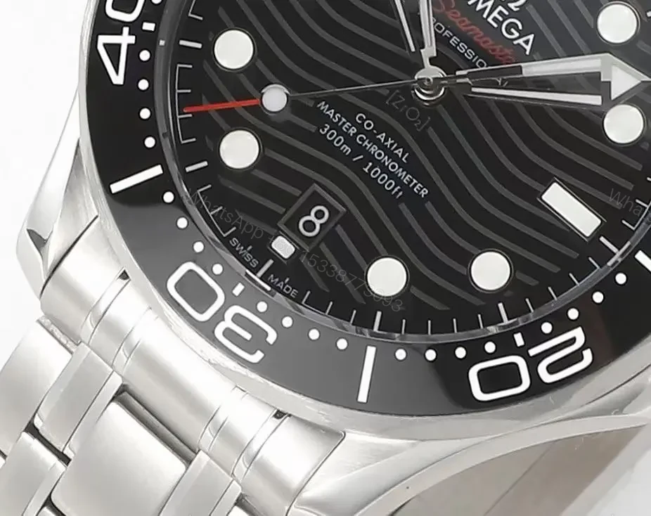 View 5 of Omega Seamaster Planet Ocean 600m Co-Axial Master Chronometer 42mm Black Dial Stainless Steel Watch