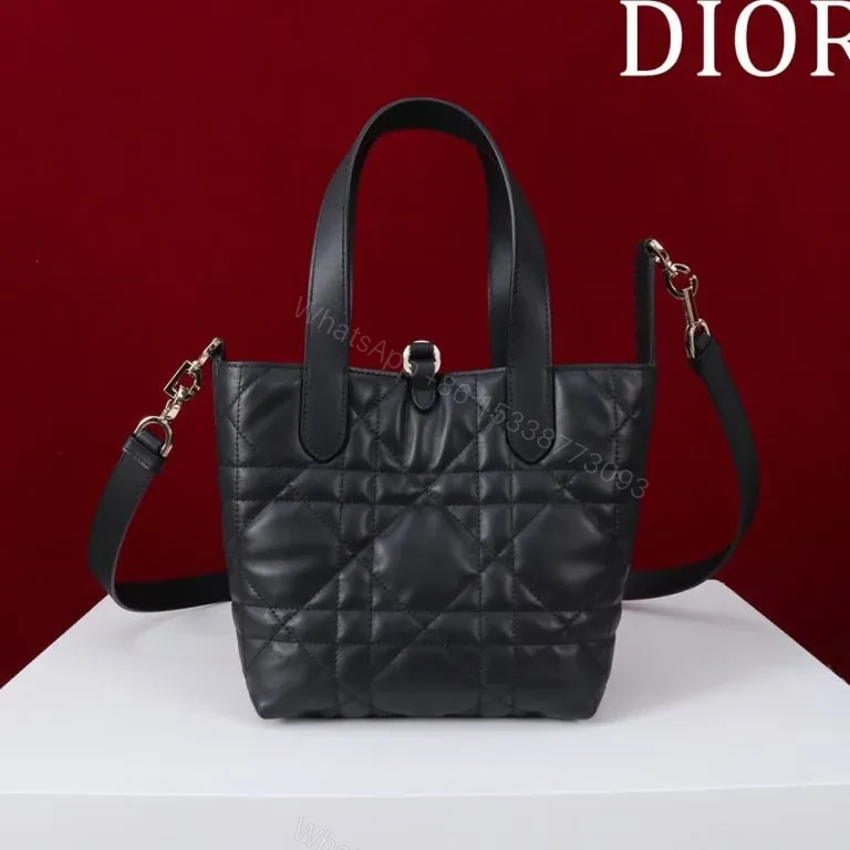 View 7 of Small Dior Toujours Vertical Tote Bag