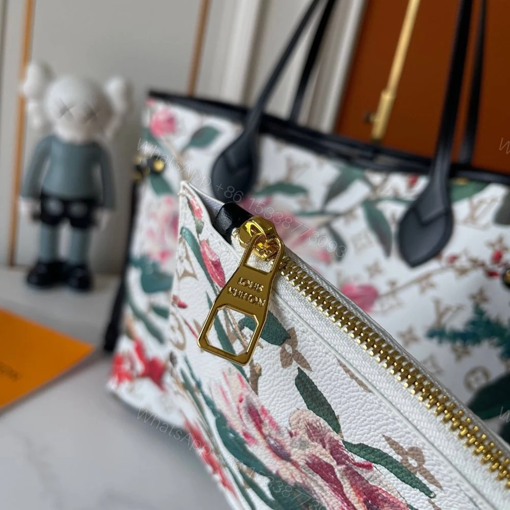 View 5 of Louis Vuitton Neverfull MM Monogram Canvas Dune 32Cm