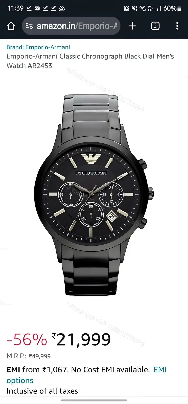 View 2 of Emporio Armani AR2453