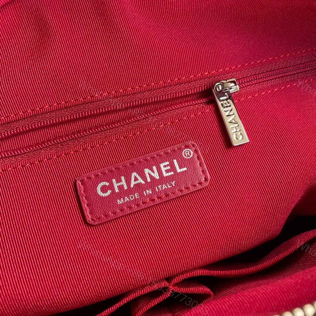 View 5 of CHANEL GABRIELLE MEDIUM 28 HOBO BAG IN BLACK CALFSKIN