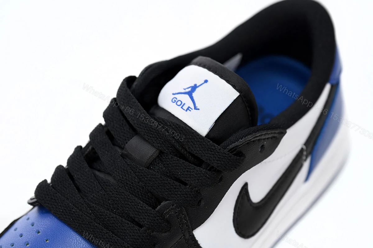 View 6 of Air Jordan 1 Low Golf Black and White DD9315-102