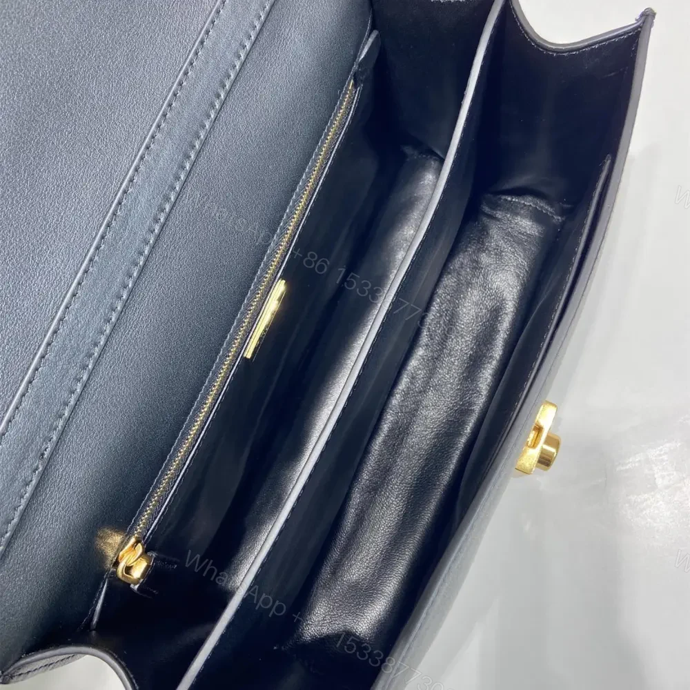 View 8 of 高仿Prada*SoftSound系列1BN023斜挎包黑色中號免檢版