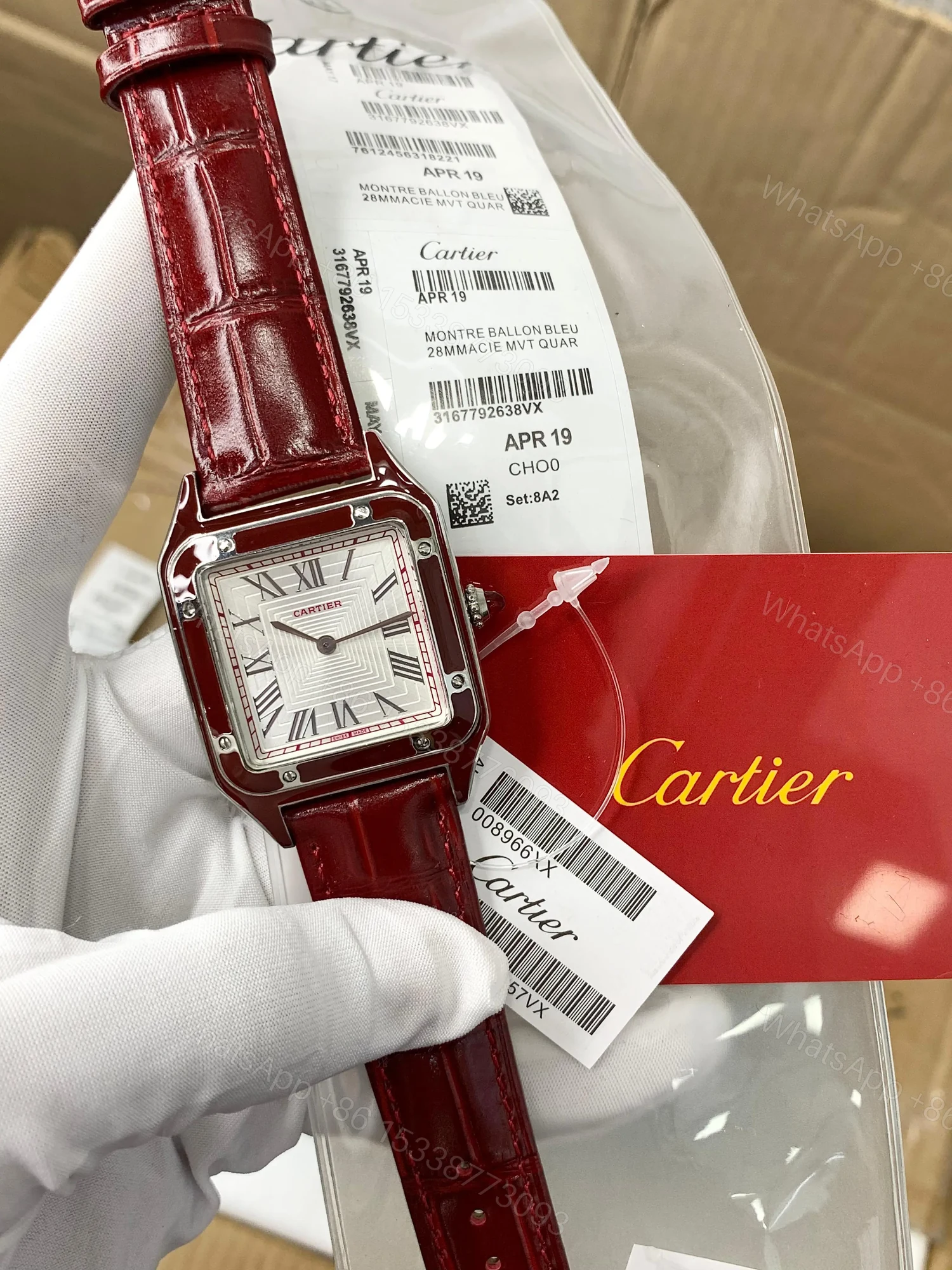 View 5 of Cartier Santos Dumont LAQUER WGSA0053